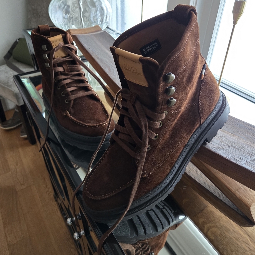 Sold - Mens Allen Edmonds Sawyer Weather Proof Boots